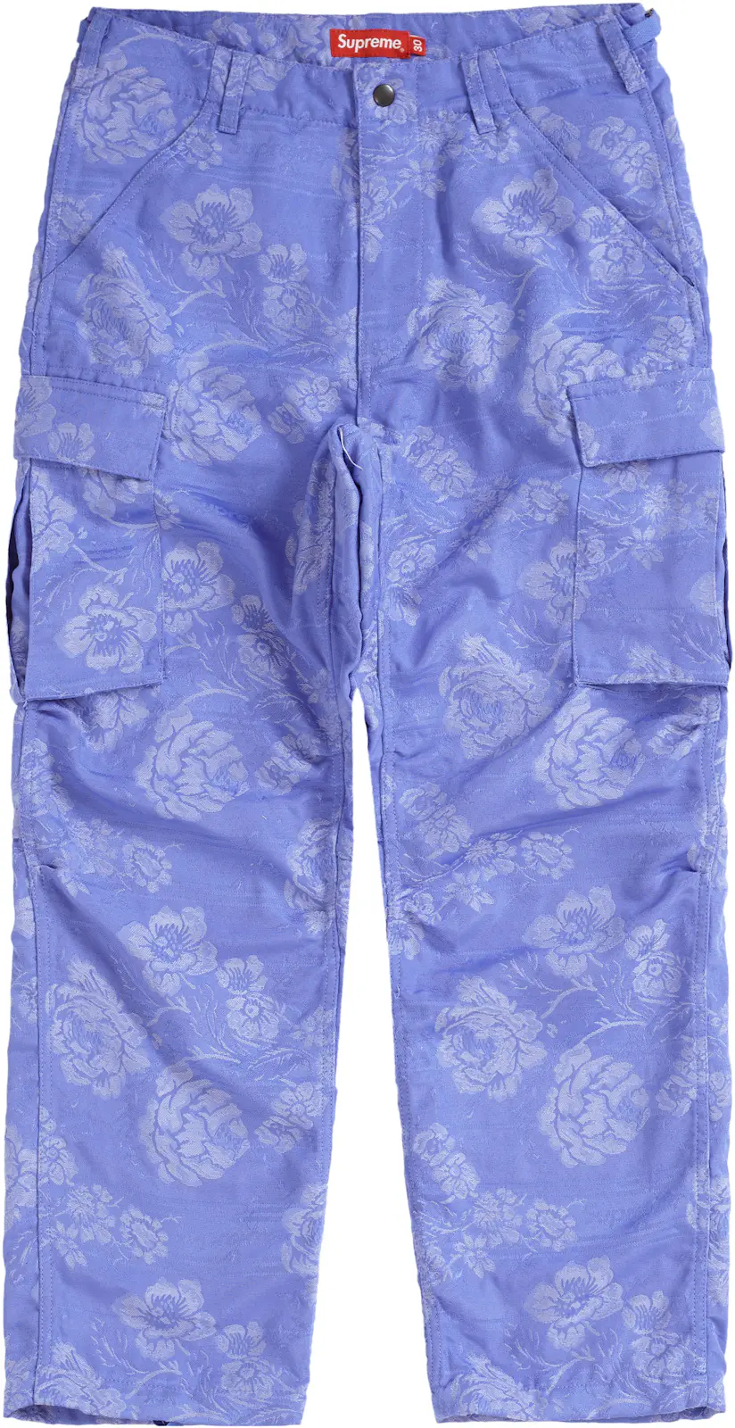 Supreme Floral Tapestry Cargo Pant Blue - SS21 - GB