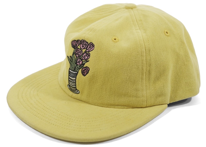 Supreme Flowers 6-Panel Yellow - FW18 - US