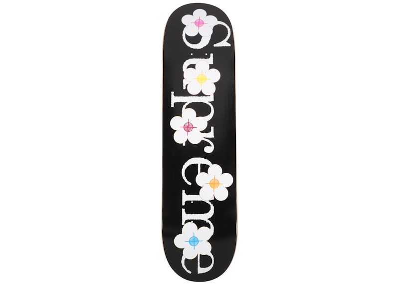 Supreme on sale flower skateboard