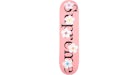 Supreme Flowers Skateboard Deck Pink
