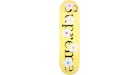 Supreme Flowers Skateboard Deck Yellow