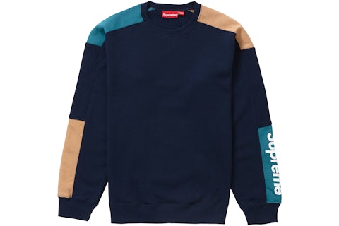 Supreme Formula Crewneck Navy Men's SS19 US - Main Image