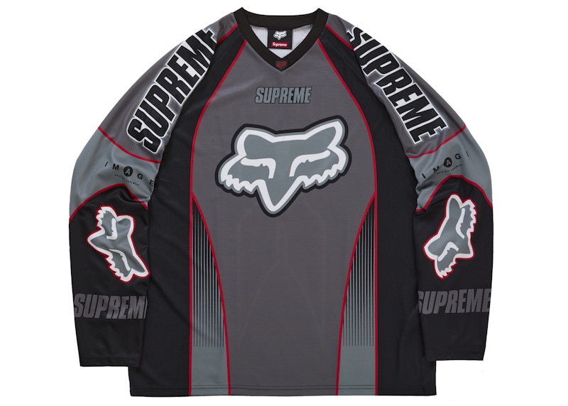 トップス Supreme Fox Racing Supreme-Fox-Racing-L-S-Top-