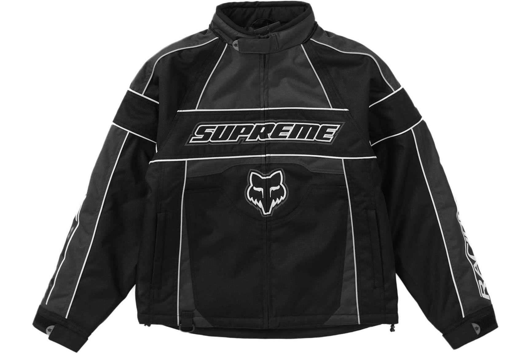 Supreme Fox Racing Jacket Black Men's - FW23 - US