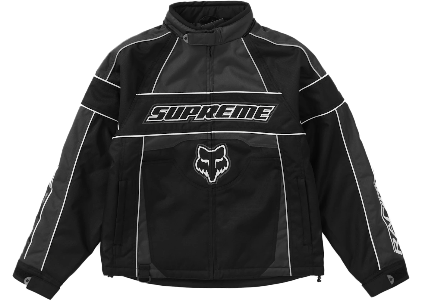 Supreme Fox Racing Jacket Black Men's FW23 US - Main Image