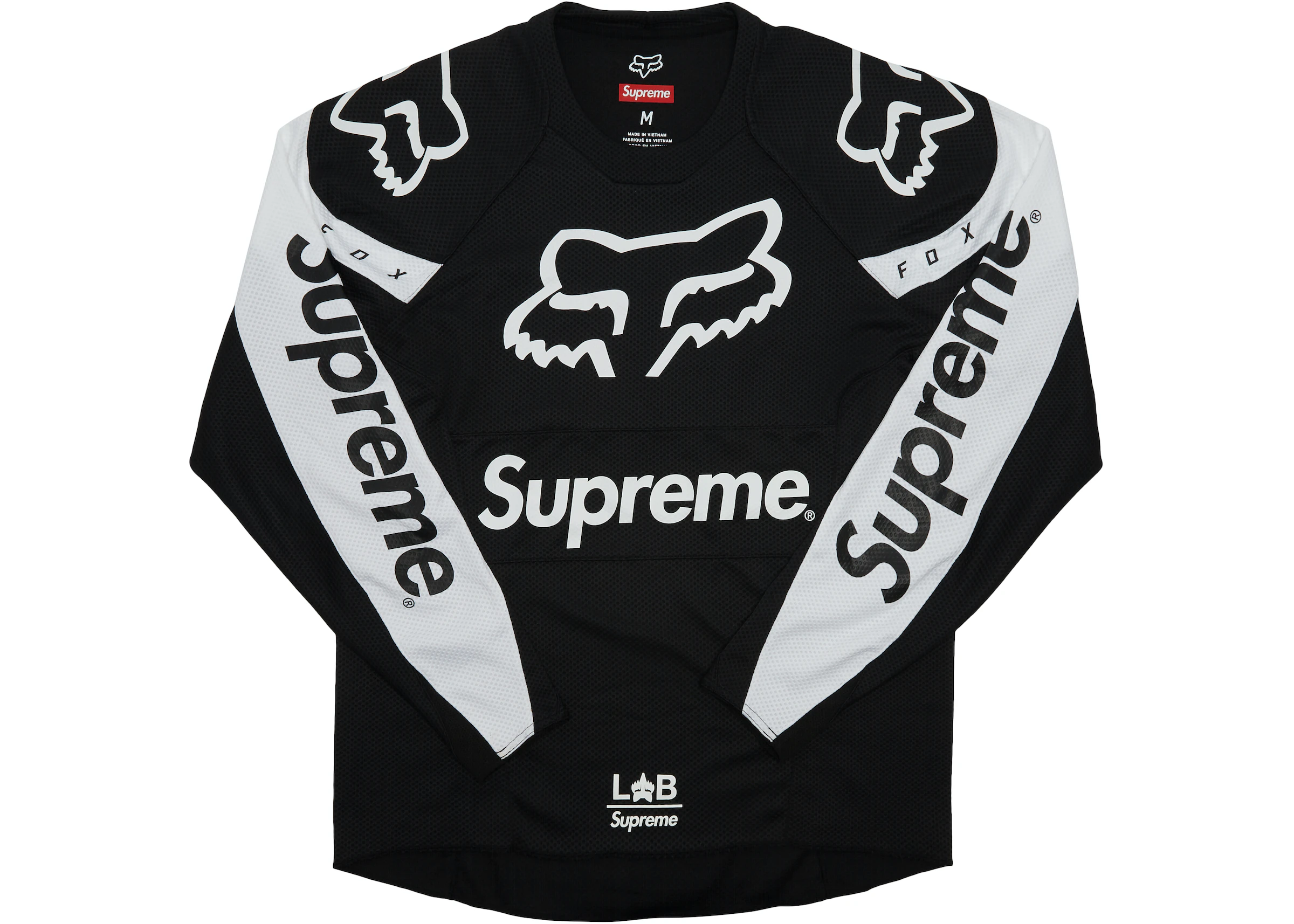 uitsterven Nieuwheid Ja Supreme Fox Racing Moto Jersey Top Black - SS18 - US