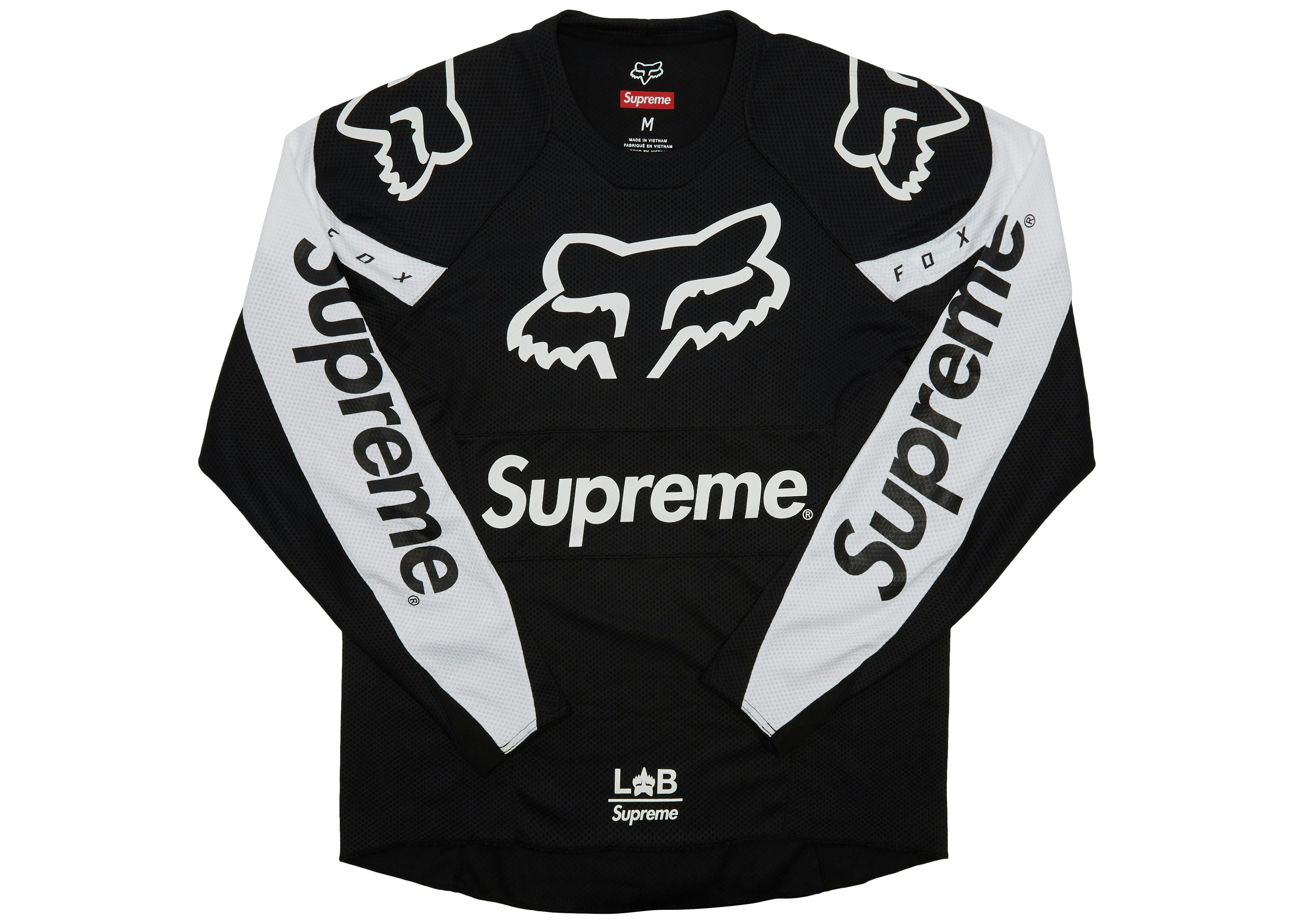 Supreme Fox Racing Moto Jersey Top Black SS18 メンズ JP
