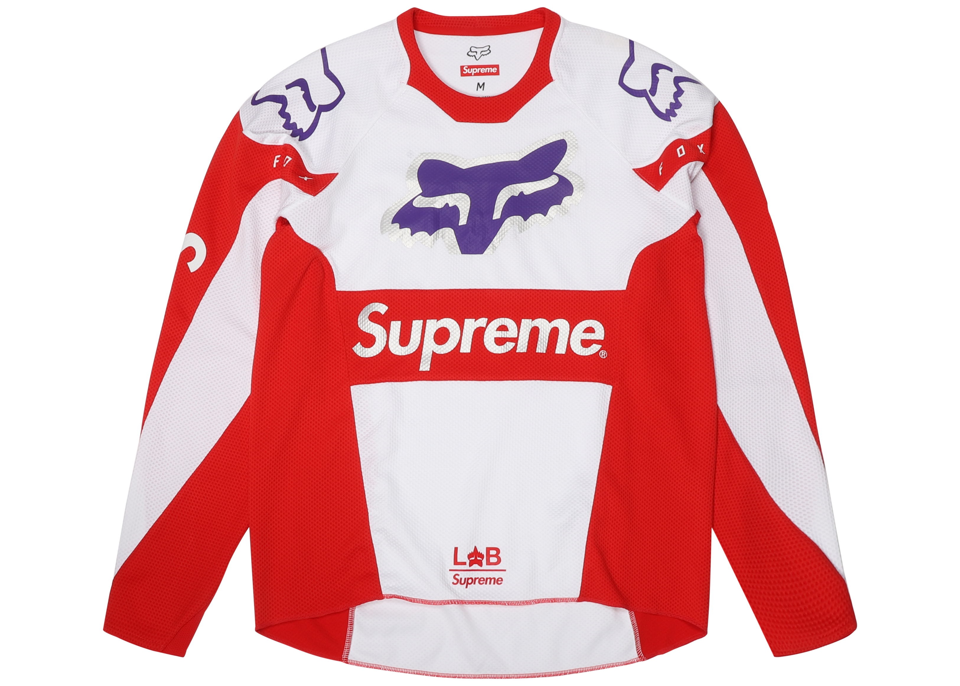 Supreme Fox Racing Moto Jersey Top Red