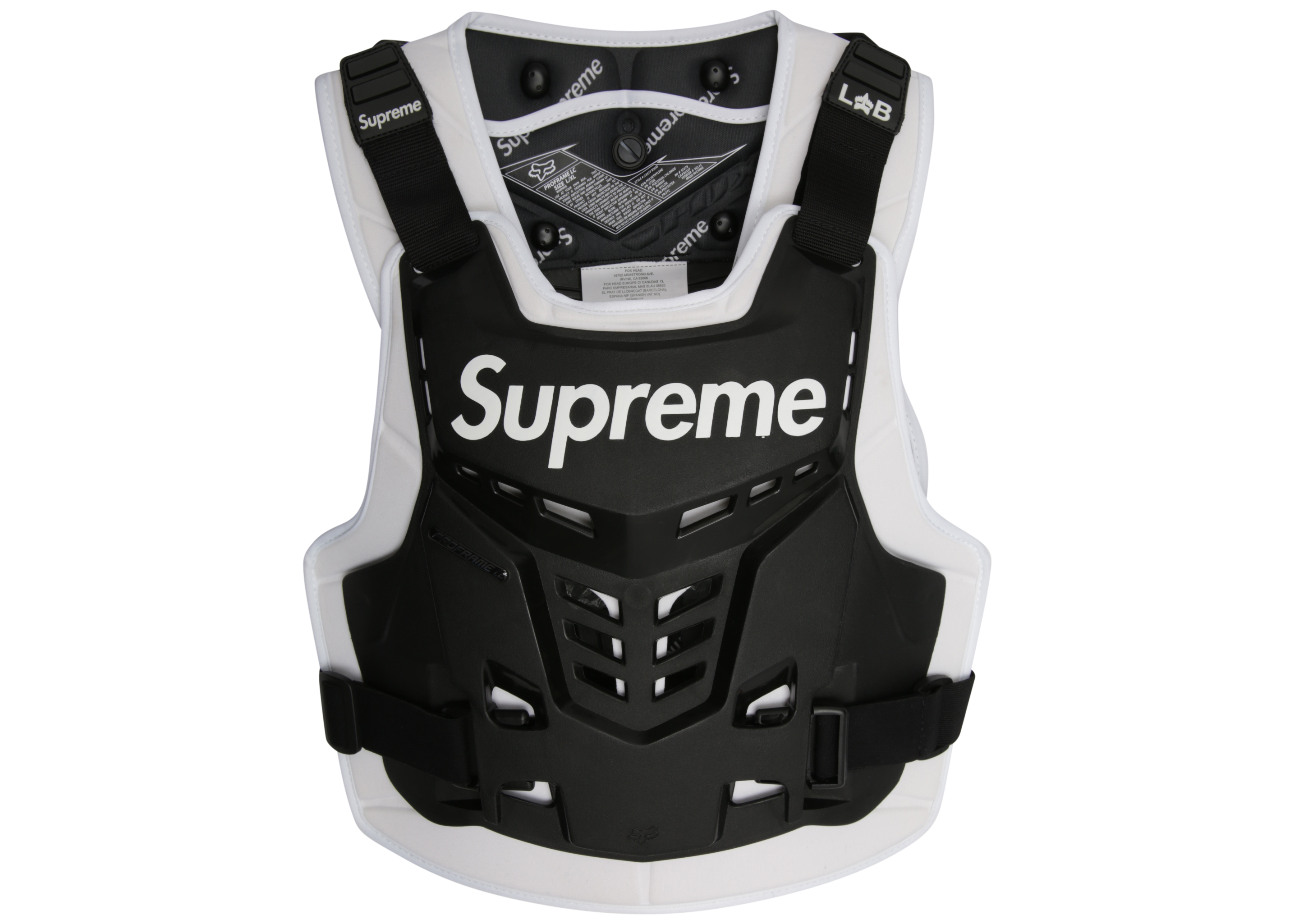 Supreme Fox Racing Proframe Roost Deflector Vest Black - SS18 - US