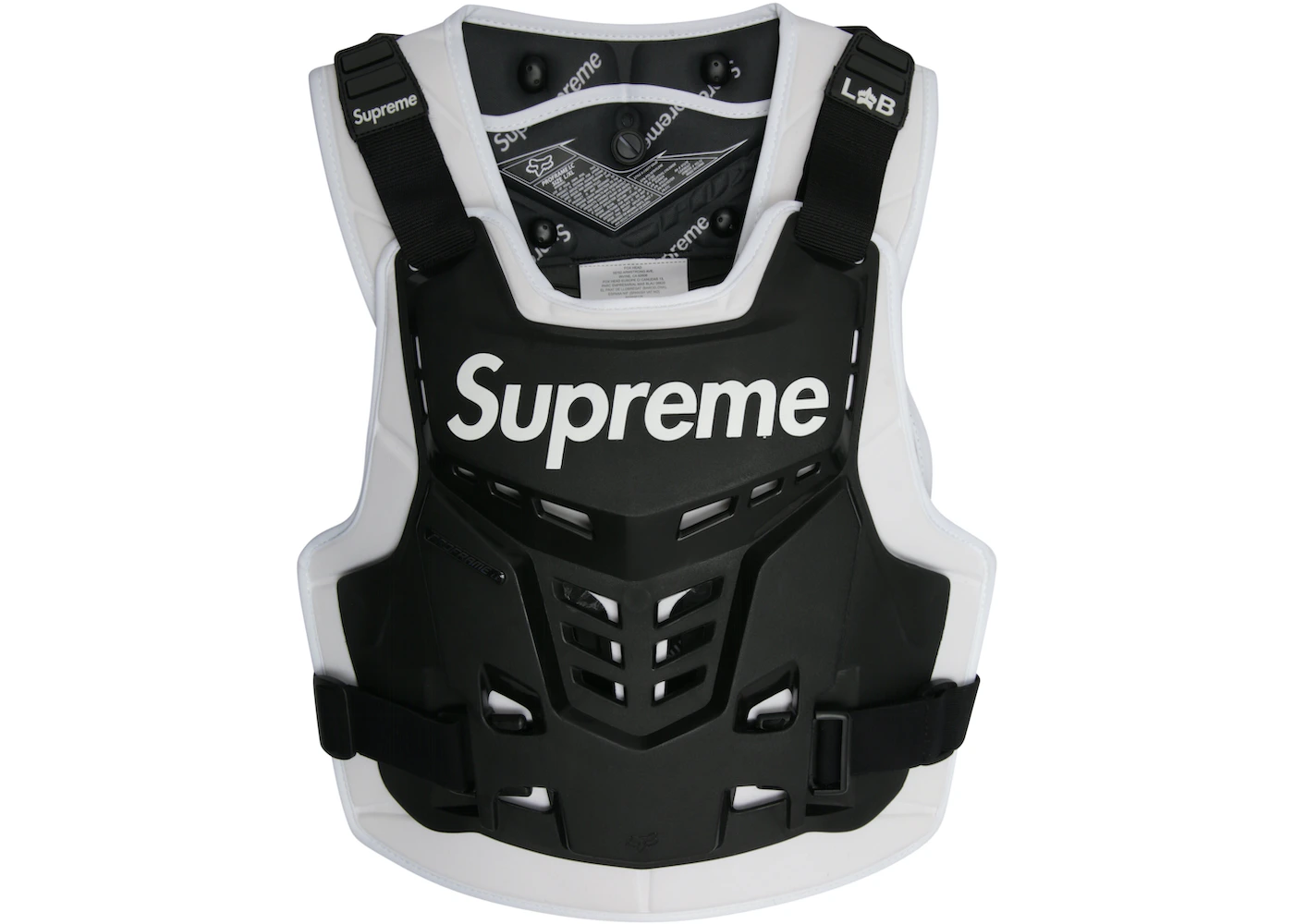 Supreme Fox Racing Proframe Roost Deflector Vest Black