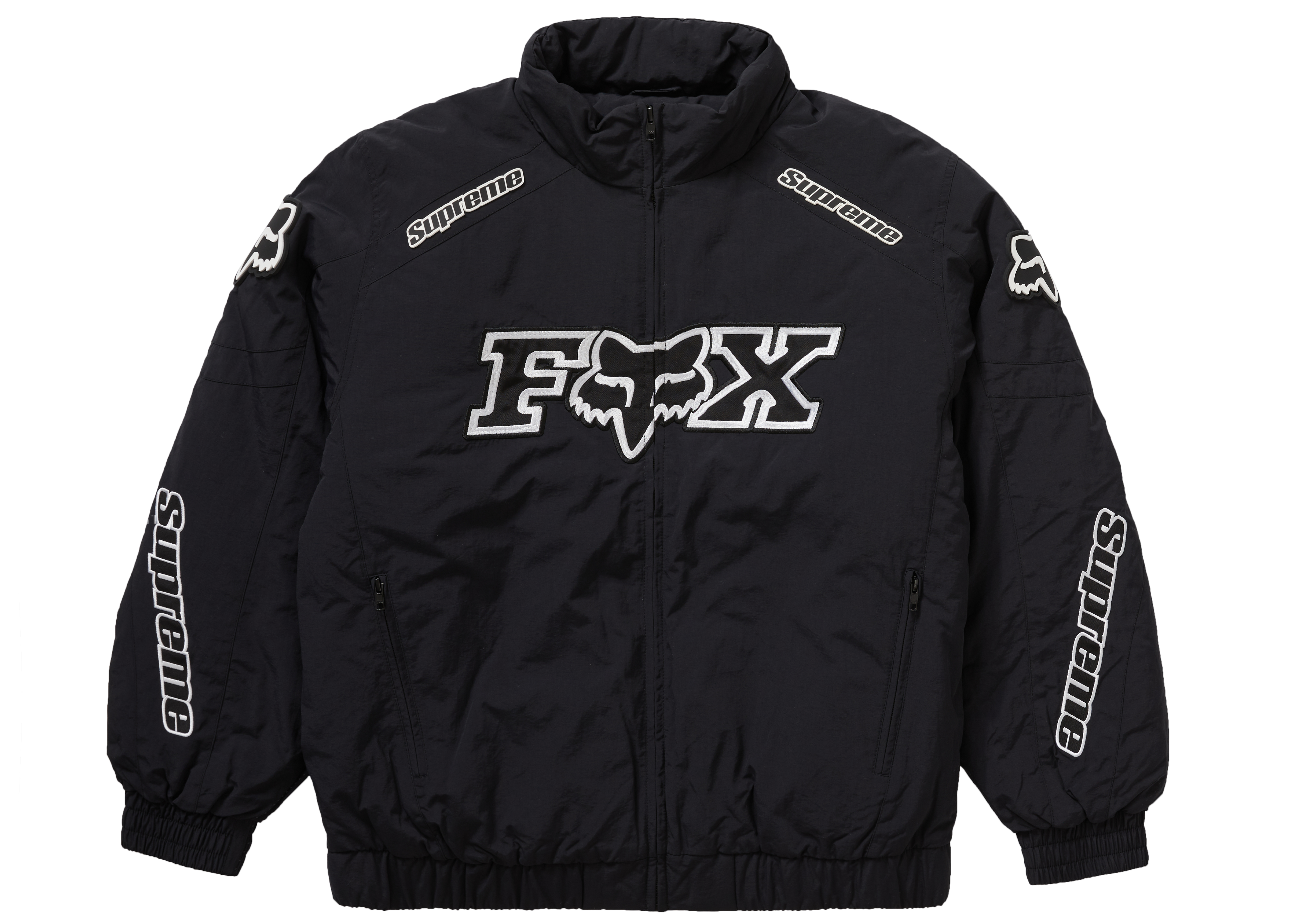 Supreme fox racing puffy jacket ジャケット/アウター ダウン