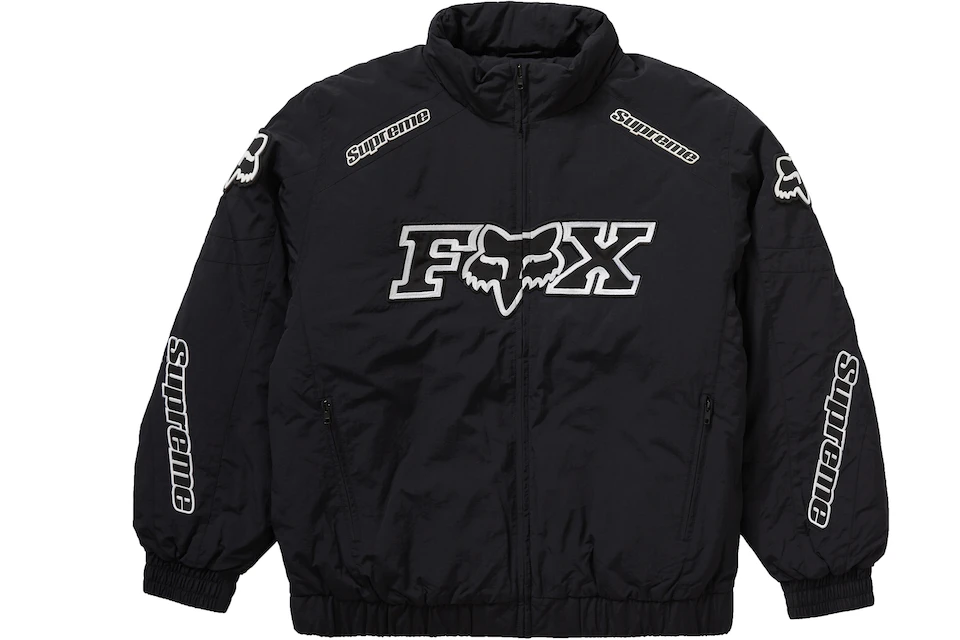 Gángster Subvención Rechazar Supreme Fox Racing Puffy Jacket Black - FW20 - ES