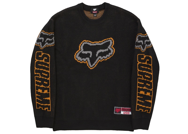 Supreme Fox Racing Sweater Black Men's - FW25 - US