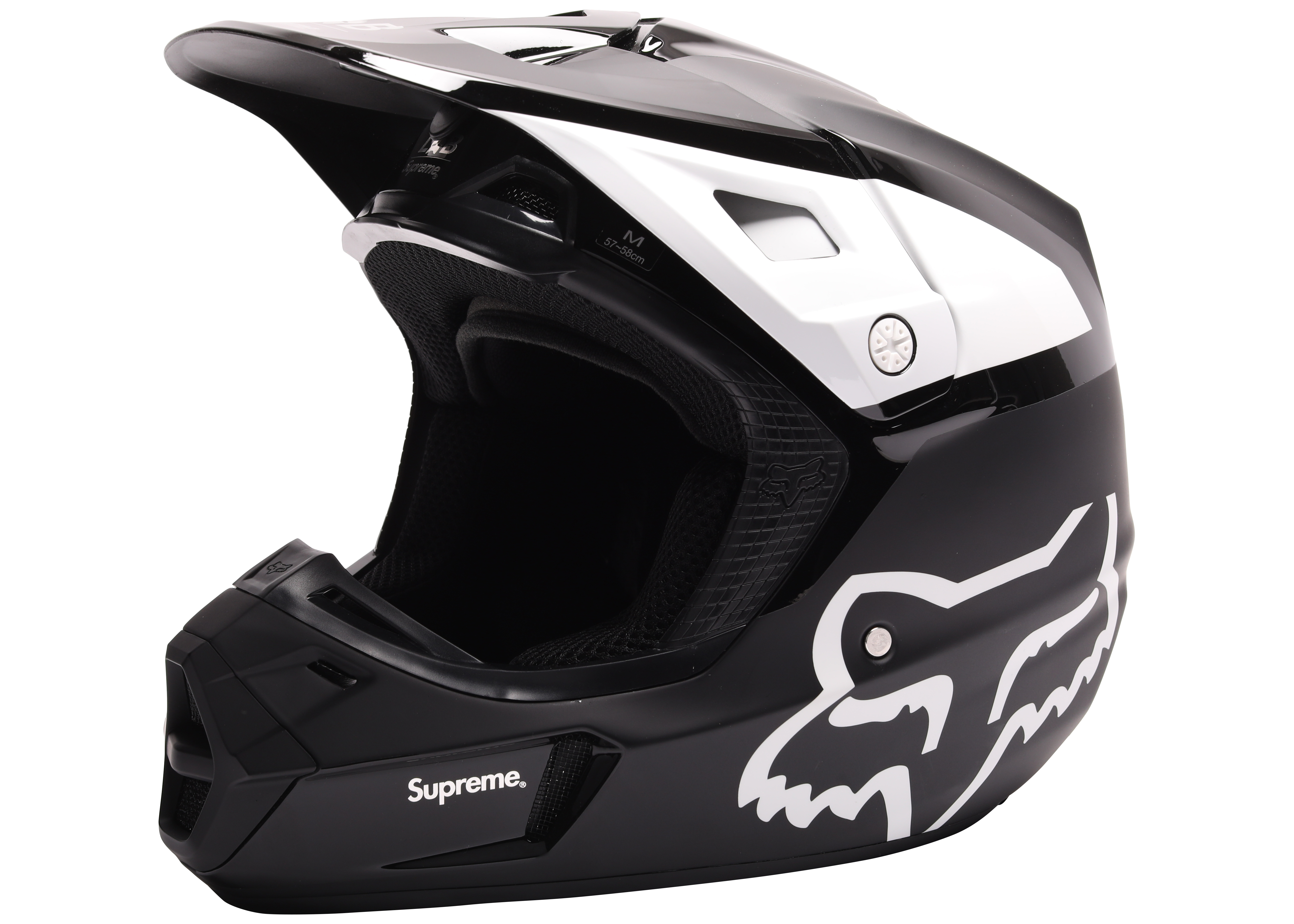 Supreme Fox Racing V2 Helmet Black - SS18 - US