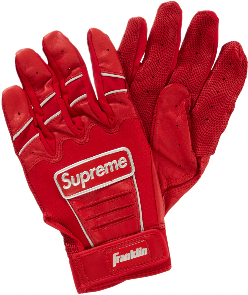 Supreme Franklin CFX Pro Batting Glove Red Size Medium SS22 Week