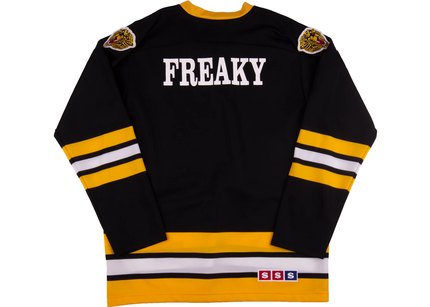 Supreme Freaky Hockey Jersey Black Men's - SS17 - US Supreme Freaky Hockey Jersey Black Men's - SS17 - US