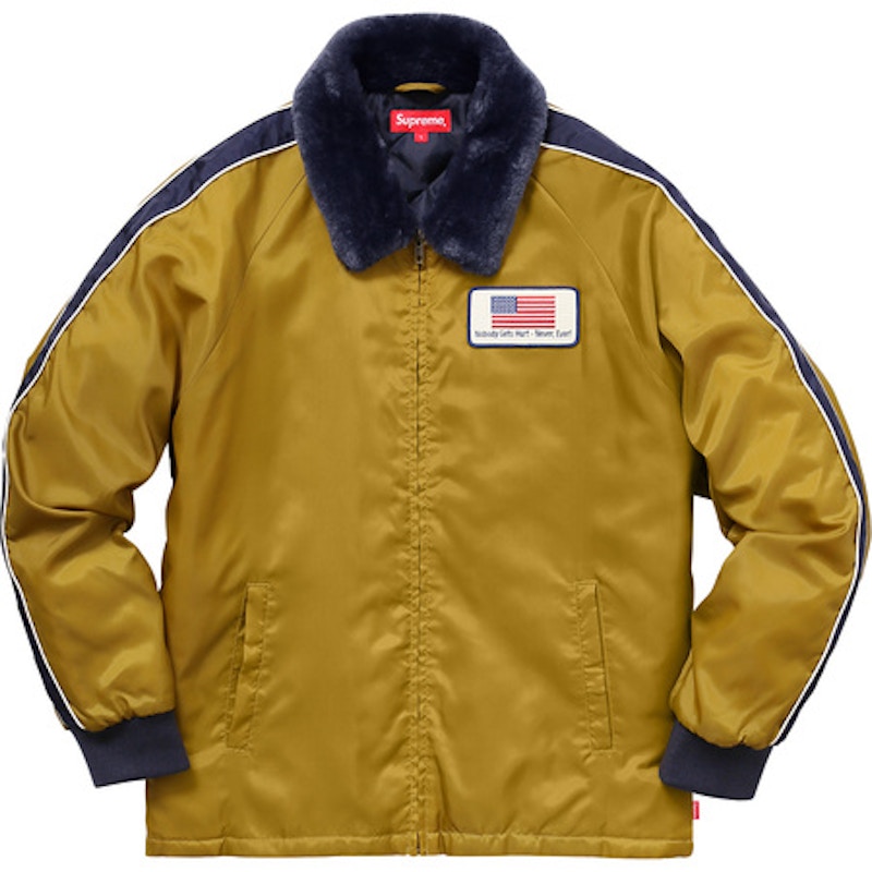 Supreme Freighter Jacket Dark Gold