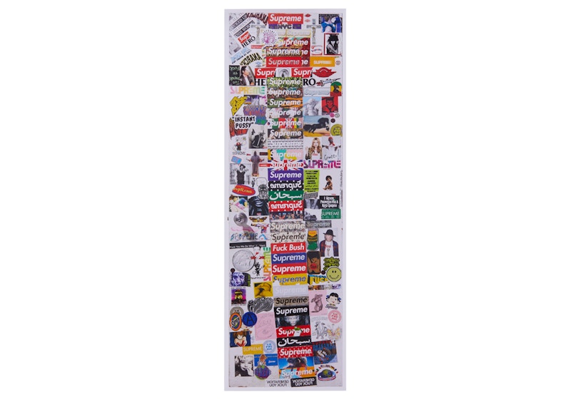 Supreme x Phaidon Sticker Door Friends & Family Poster - US