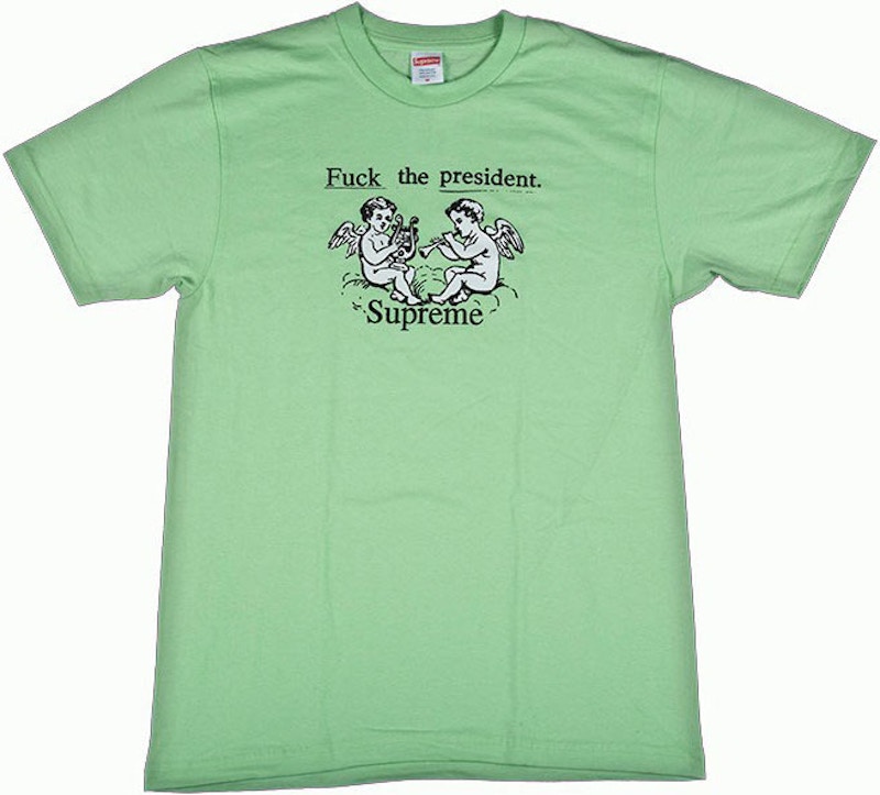 Supreme Ftp Tee Light Green