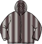 Supreme Fuax Fur Reversible Hooded Jacket Ice Blue Men's - FW20 - US