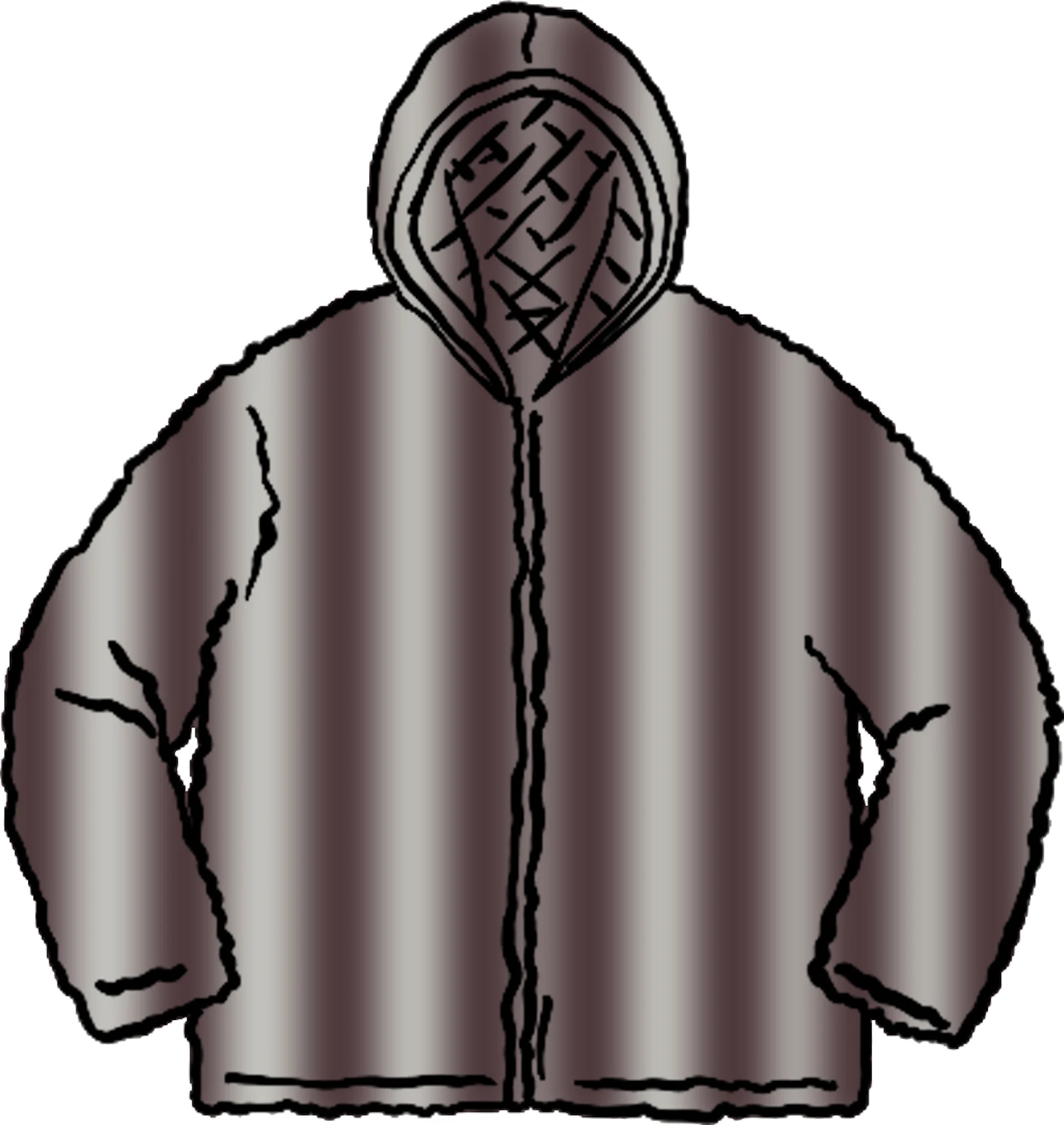 Supreme Fuax Fur Reversible Hooded Jacket Black