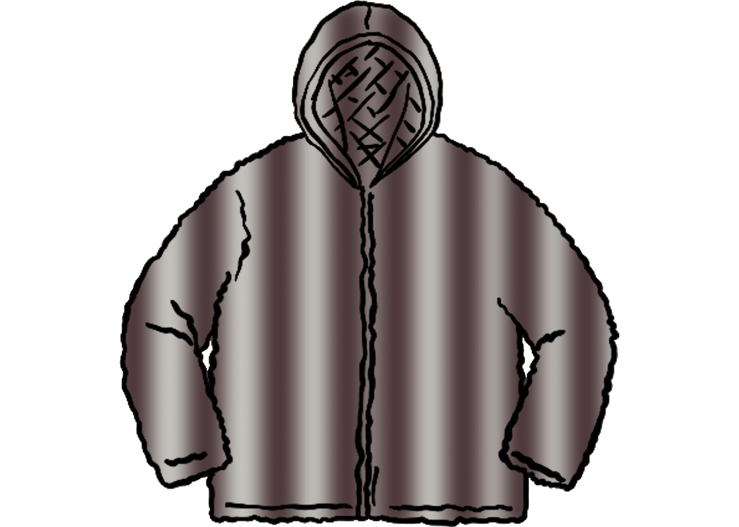 Supreme Fuax Fur Reversible Hooded Jacket Black - FW20 Men's
