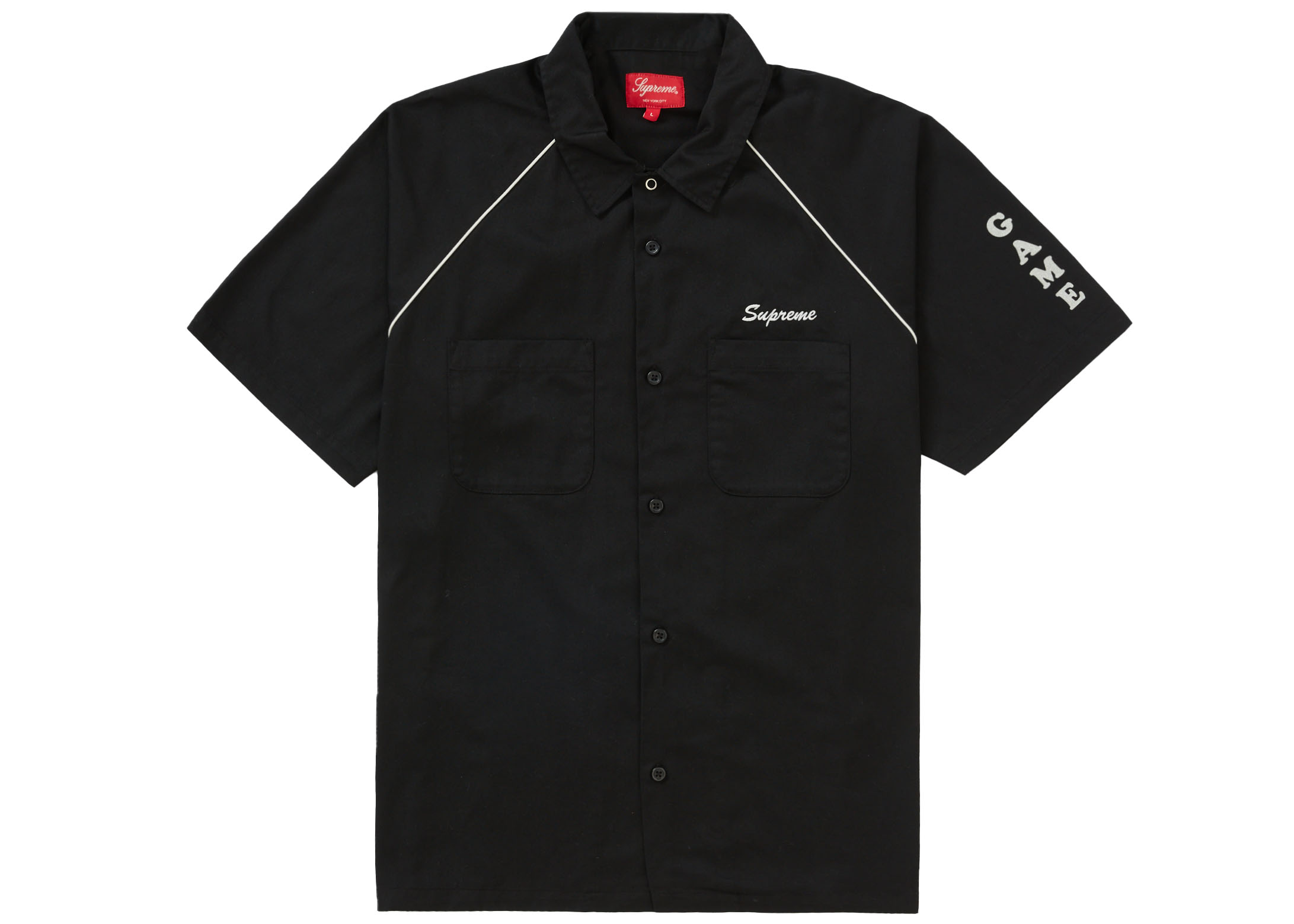 supreme fuck everything s/s work shirt | eclipseseal.com