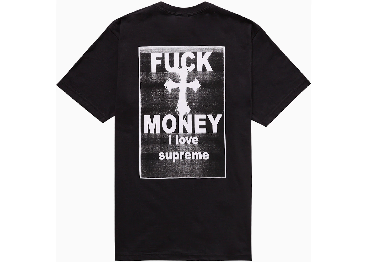 Supreme Cazzo Soldi Tee Nero Uomo FW24 IT