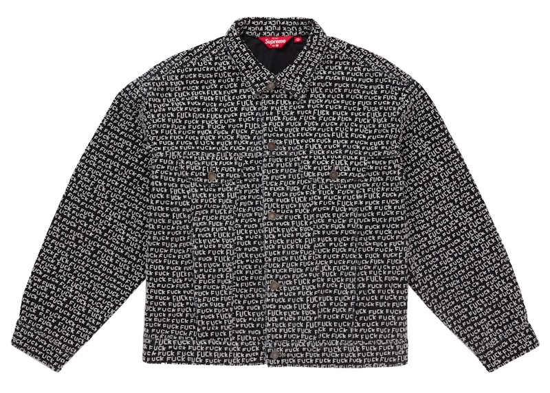 Fuck Stitch Denim Trucker Jacket - Shop - Supreme