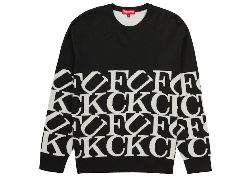 Supreme Fuck Sweater Black メンズ - FW20 - JP