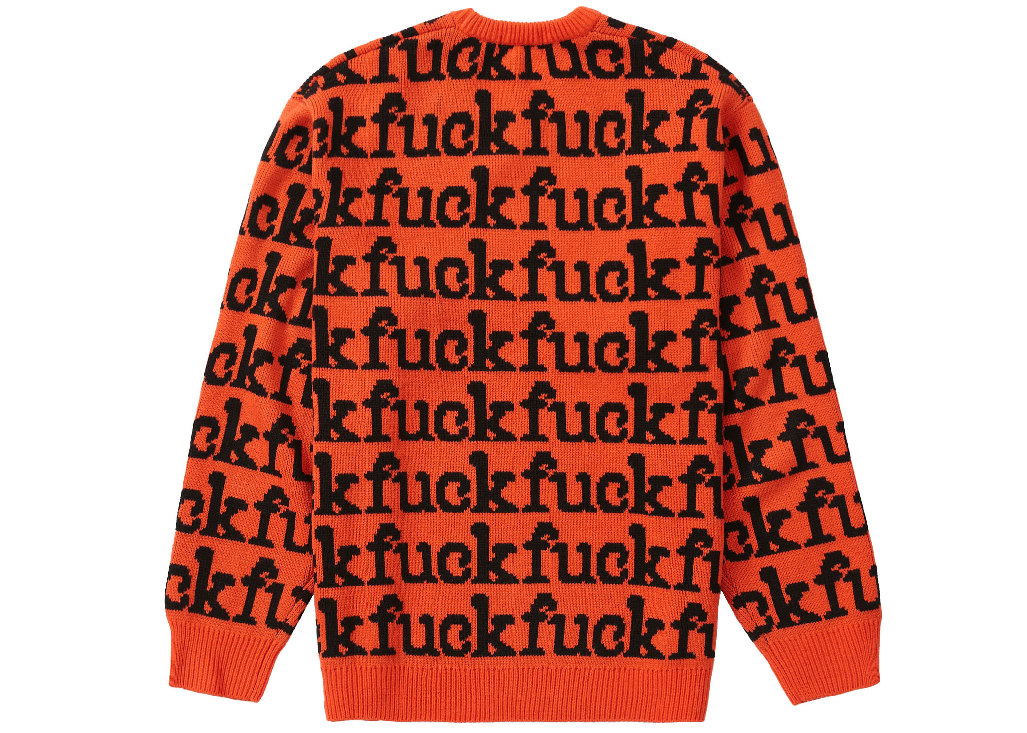 Supreme Fuck Sweater (SS22) Orange メンズ - SS22 - JP