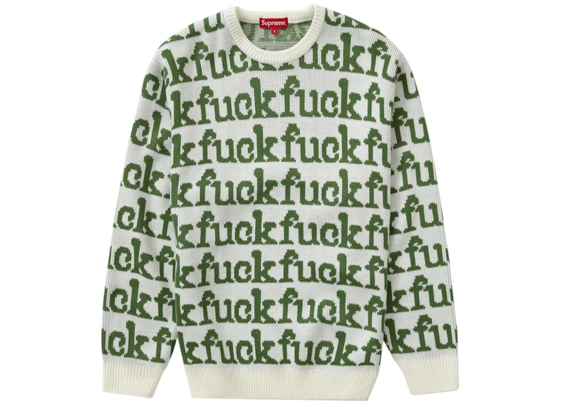 supreme fuck sweater-