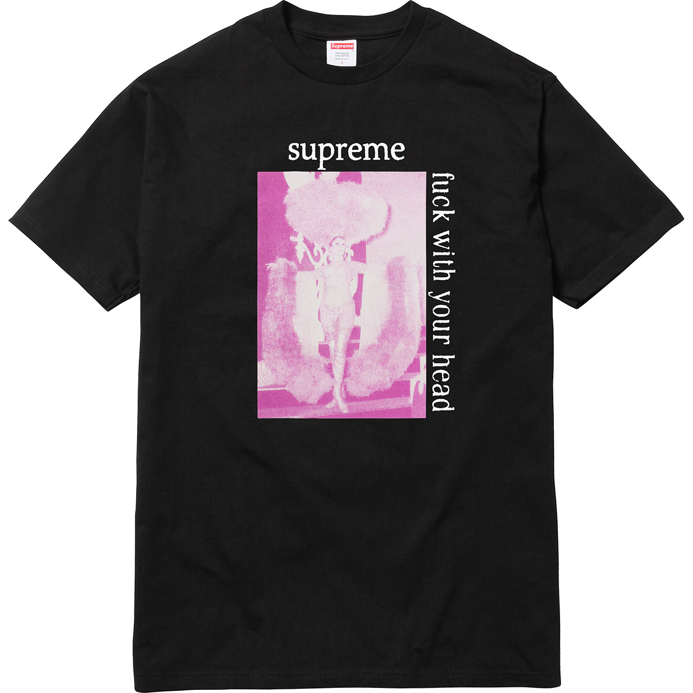 Supreme Fuck With Your Head Tee Black