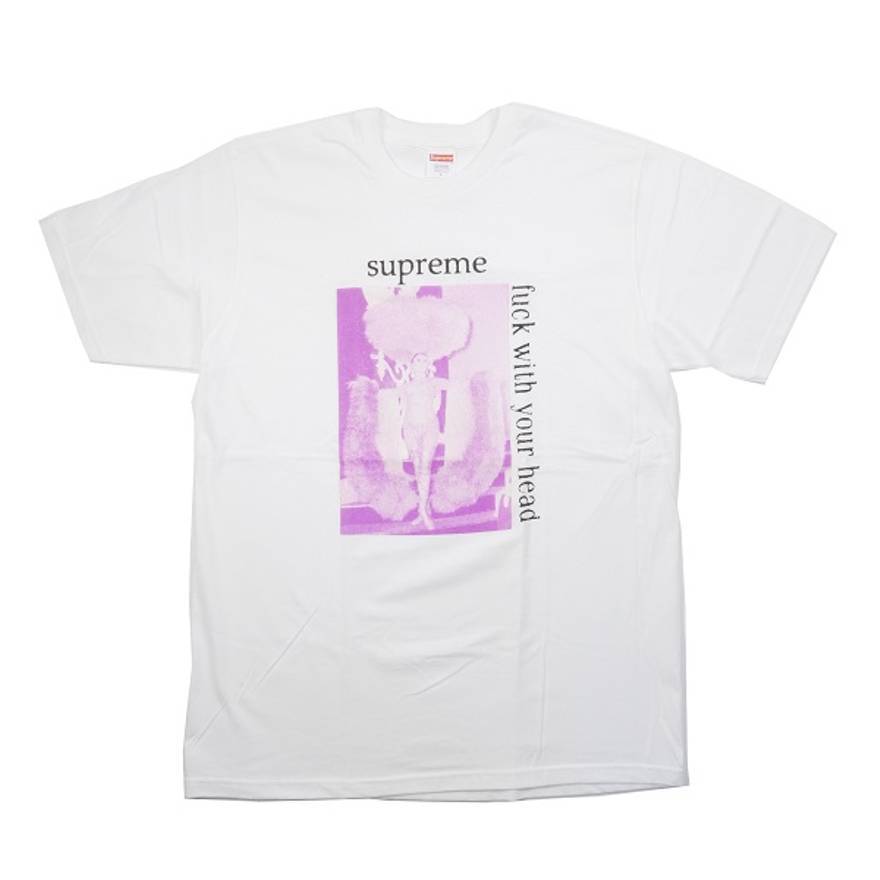 Supreme Fuck With Your Head Tee White - FW17