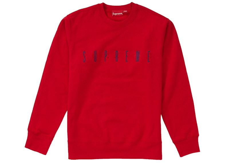 Supreme Fuck You Crewneck Red Men's - FW19 - US