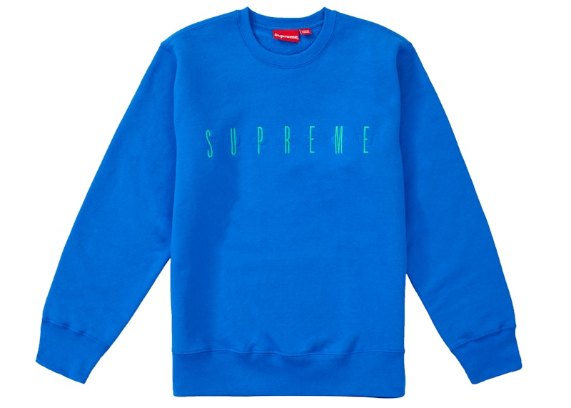 Supreme 2025 crewneck blue