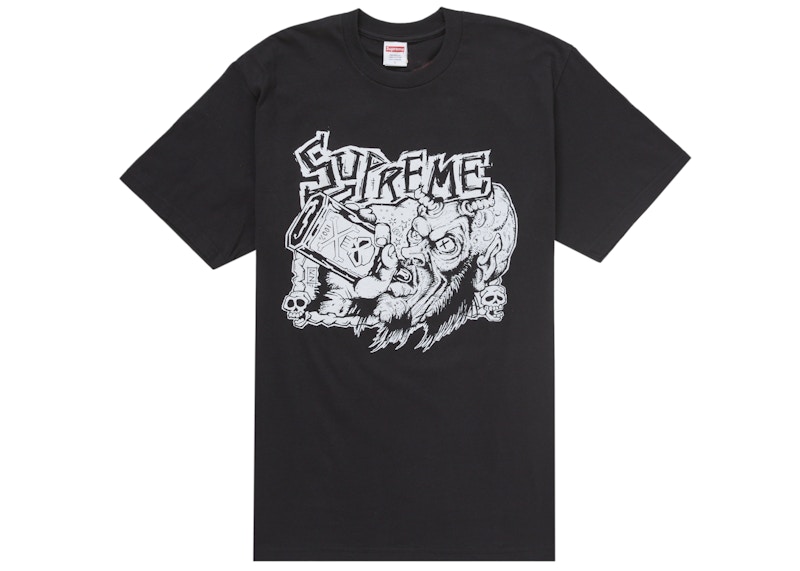 Supreme Fuckin Blowout Tee Black Men's - FW25 - US