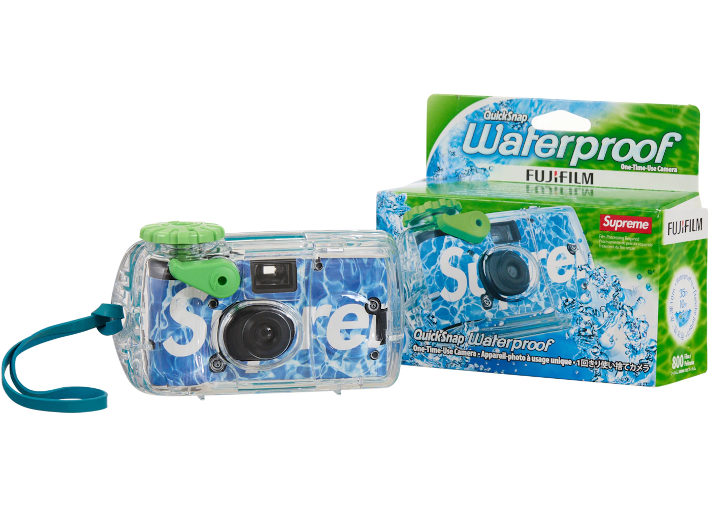 Supreme FujiFilm Waterproof Camera Blue SS24 US