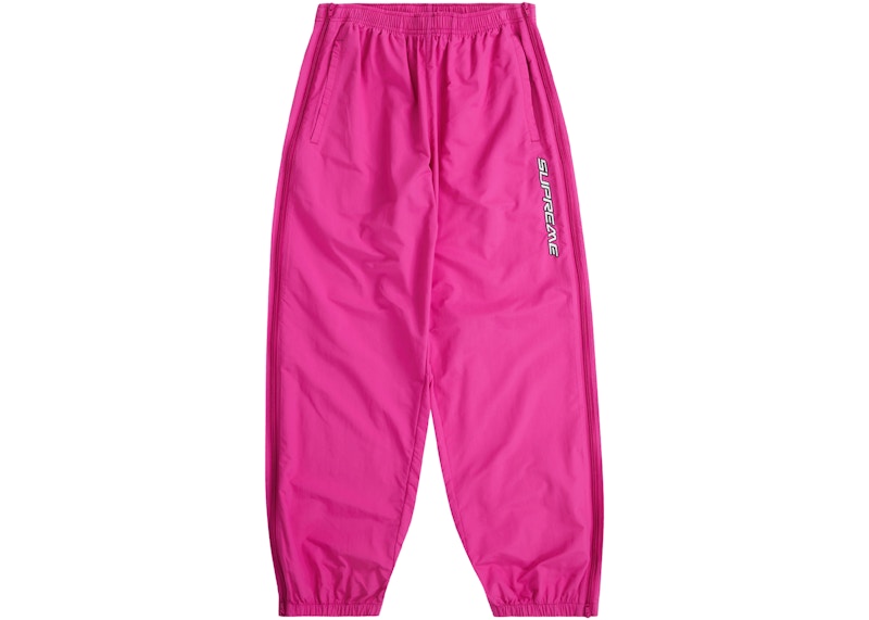 Supreme Full Zip Baggy Warm Up Pant Fuchsia Men's - SS23 - GB