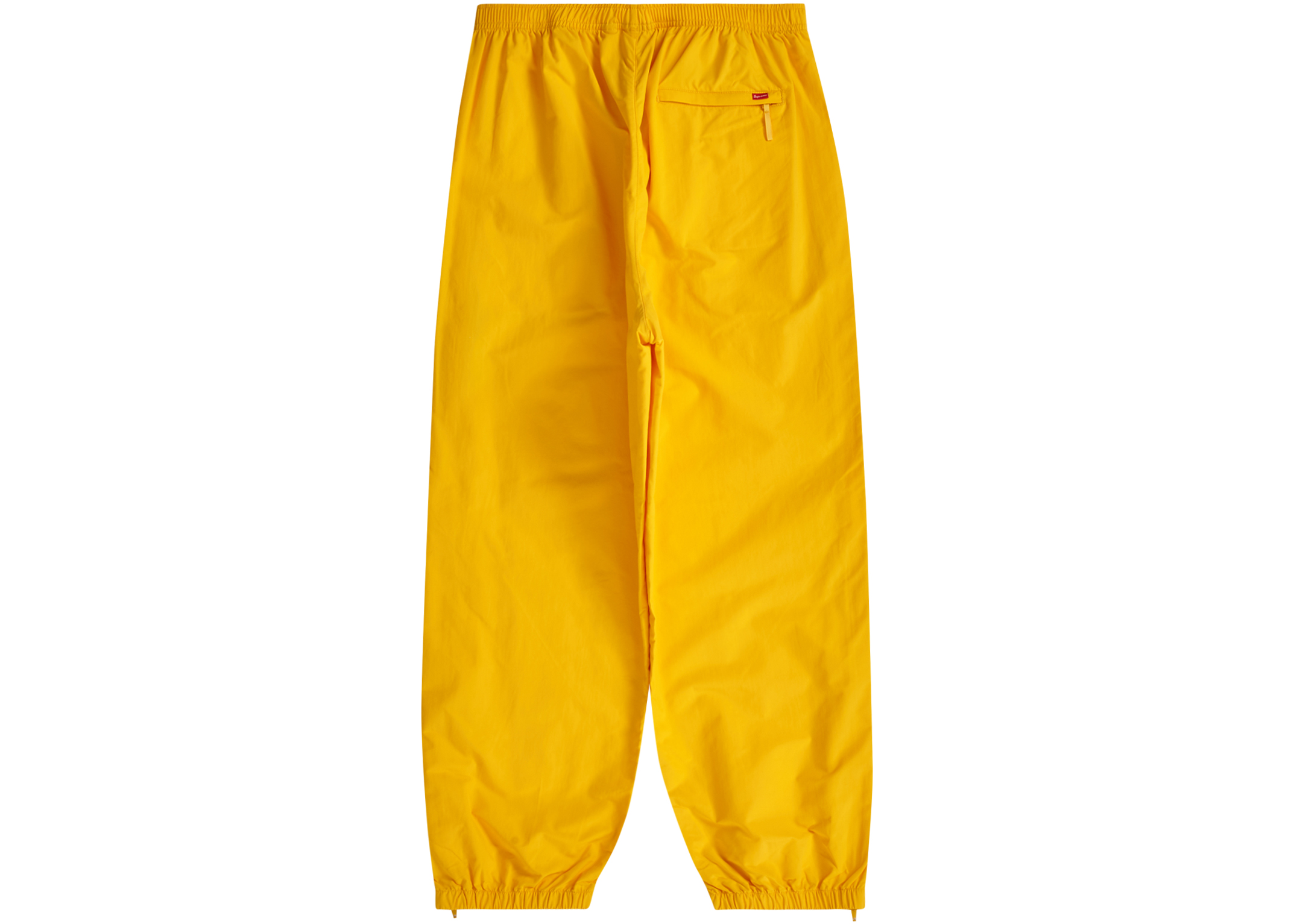 Supreme Full Zip Baggy Warm Up Pant Yellow Men's - SS23 - GB