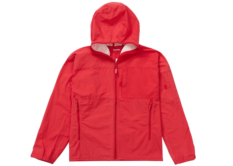 Supreme Full Zip Facemask Jacket Red Men's - SS22 - GB