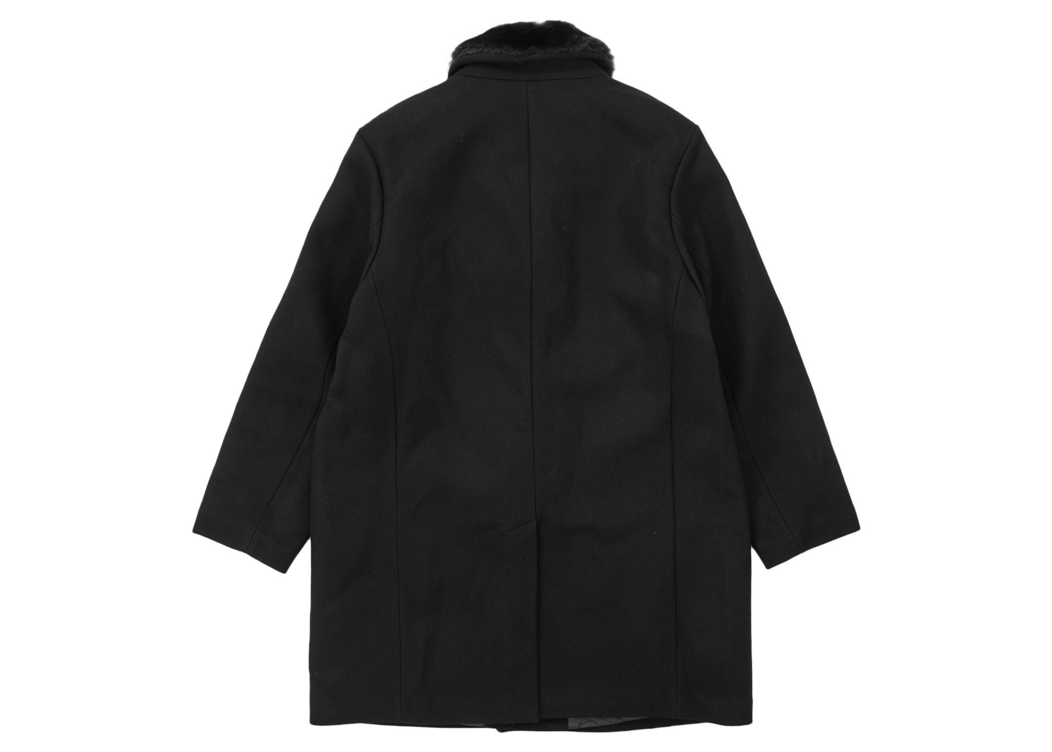 Supreme Fur Collar Car Coat Black Men's - FW22 - US