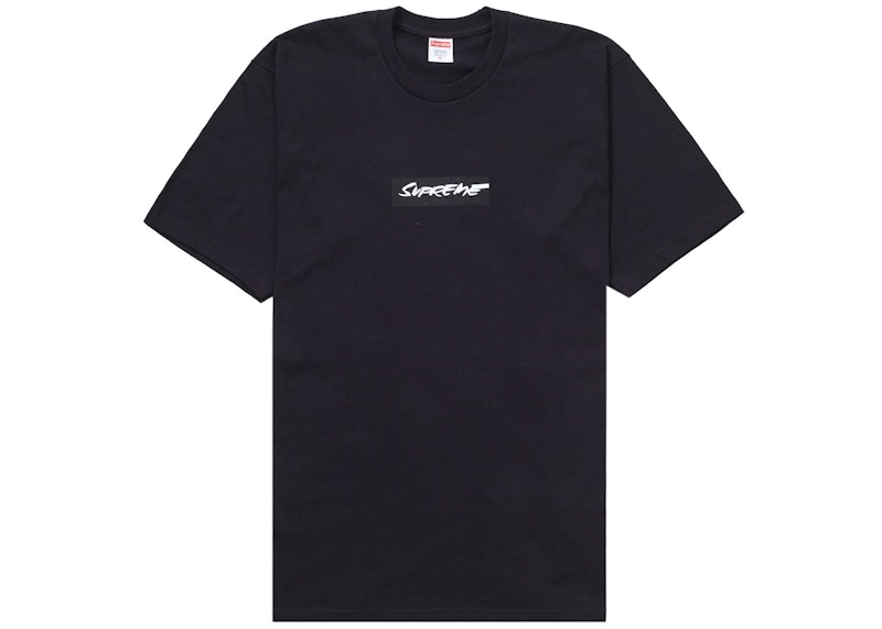 未使用で即日発送できますSupreme Futura Box Logo Tee Black