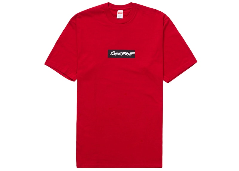 Supreme Futura Box Logo Tee Red Men's - SS24 - US