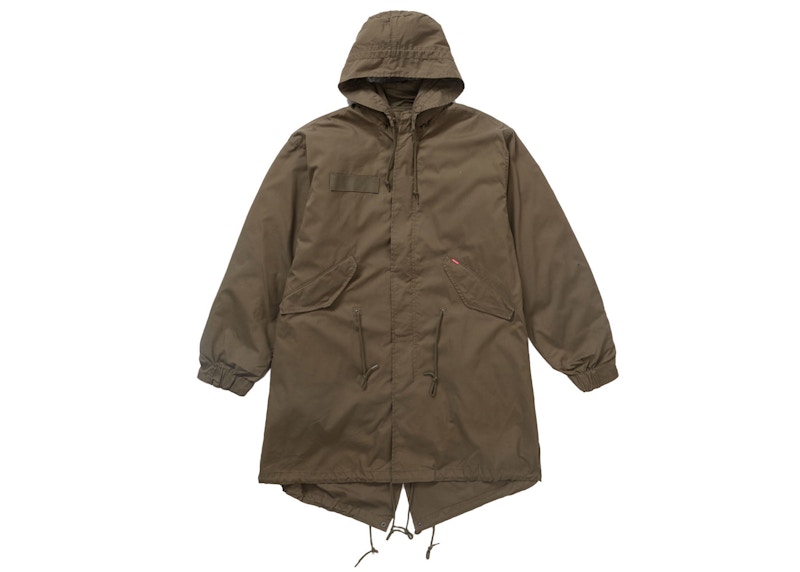 Supreme AKIRA Fishtail Parka Olive Men's - FW17 - US