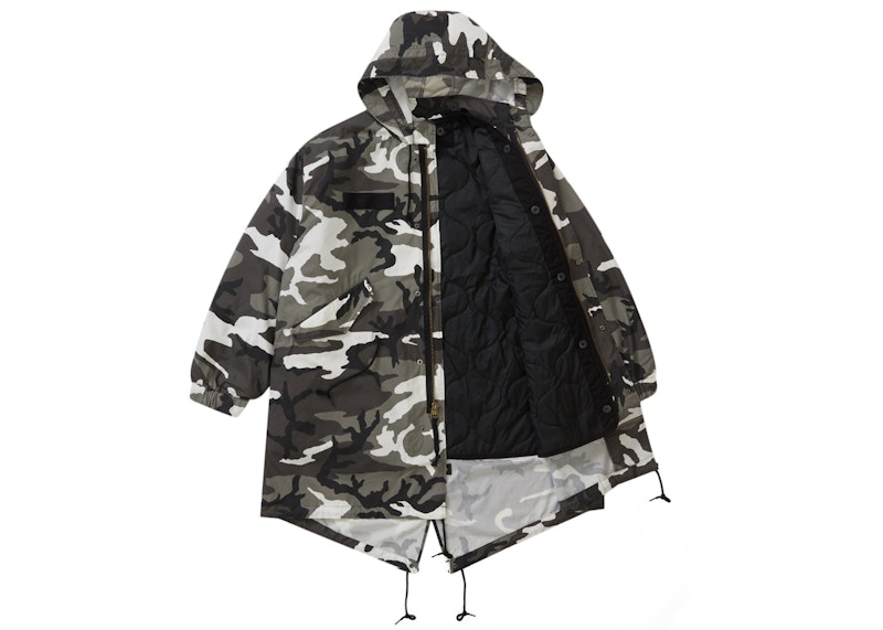 Supreme Futura Fishtail Parka Snow Camo メンズ - SS24 - JP