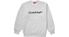 Supreme Futura Logo Crewneck Ash Grey