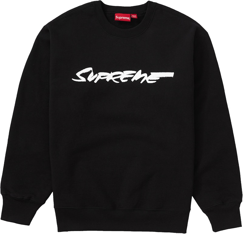 Supreme Futura Logo Crewneck Black Fw Supreme Futura Logo Crewneck Black Fw