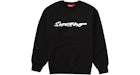 Supreme Futura Logo Crewneck Black
