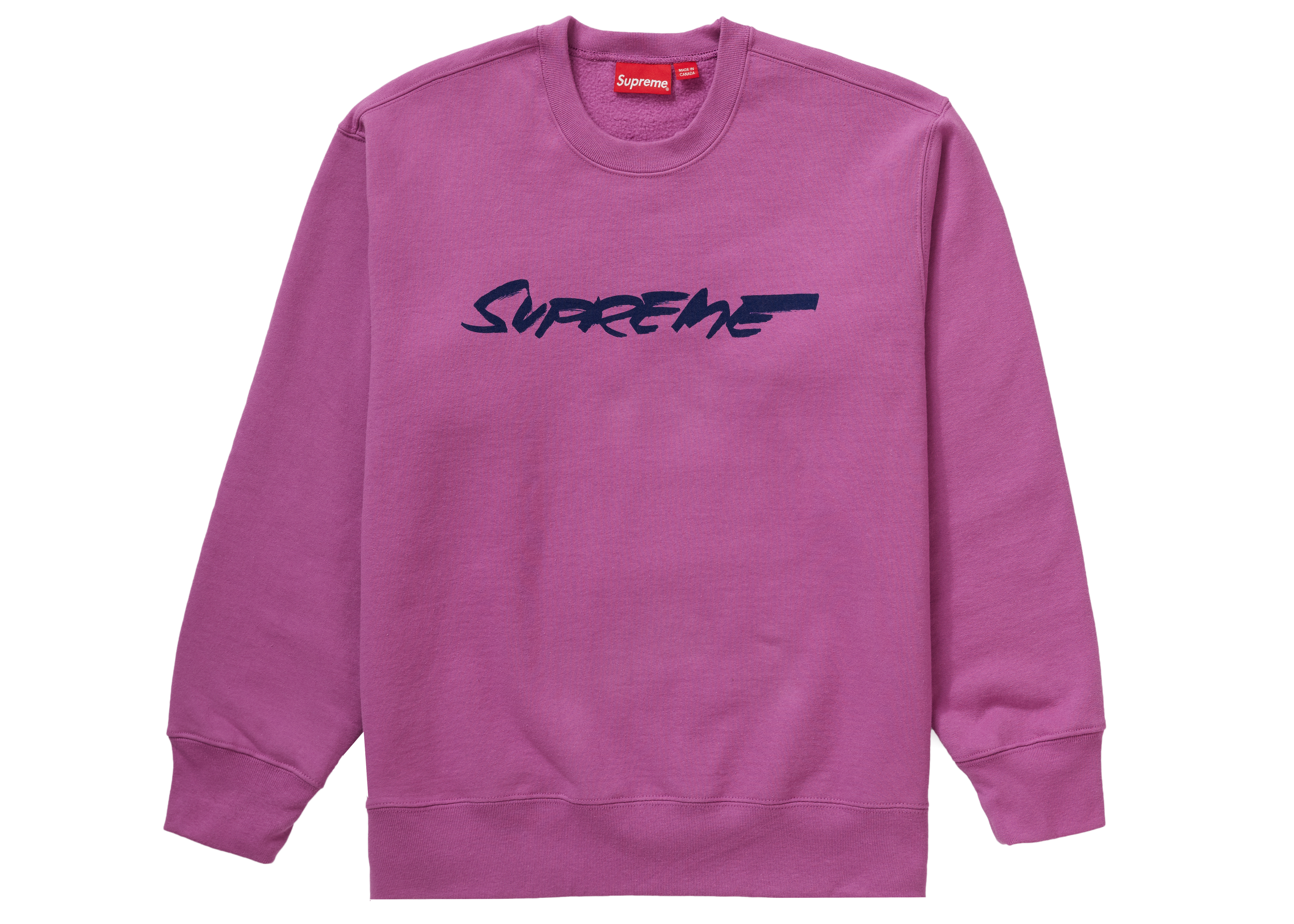 Supreme Futura Logo Crewneck Bright Purple メンズ - FW20 - JP